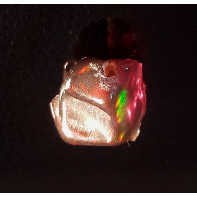 Lot de 2 opales noires 6cts