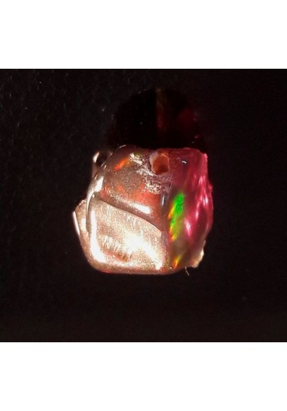 Lot de 2 opales noires 6cts