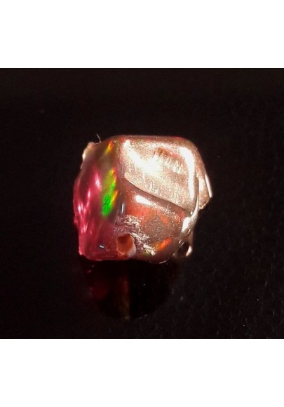 Lot de 2 opales noires 6cts