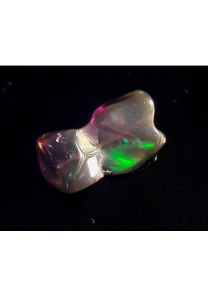 Lot de 2 opales noires 6cts