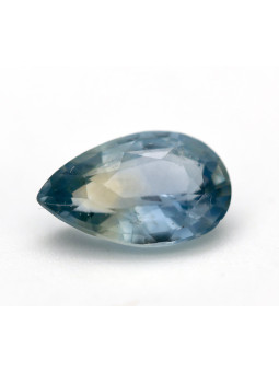 Saphir 1.00ct bicolore non...