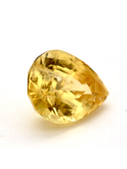 Saphir 1.025ct jaune non...