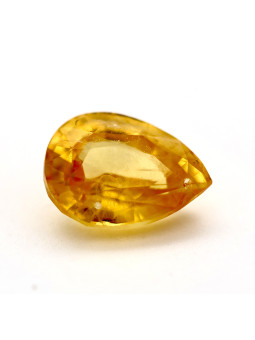 Saphir 1.035ct jaune non...