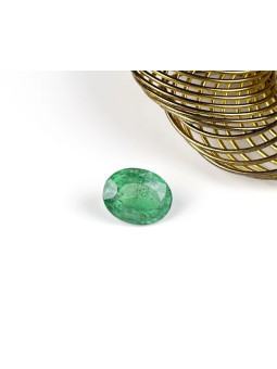 Smeraldo 3,19 carati ovale...