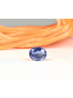 Saphir bleu non chauffé...