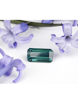 Tourmaline bleue indigolite...