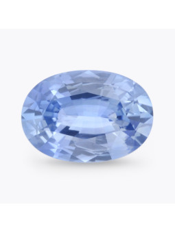 Saphir bleu 1.13 carats...