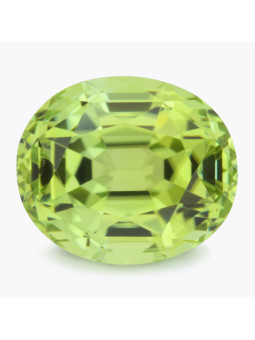 Tormalina ovale color verde...