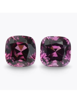 Paire de 2 Grenats Malaya...