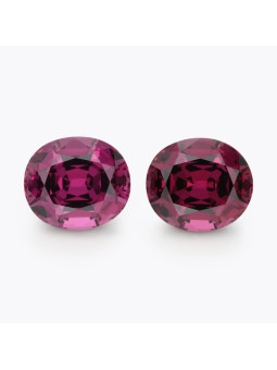 Paire de 2 Grenats...