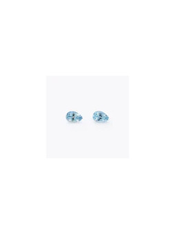 Coppia di 2 Acquamarine...