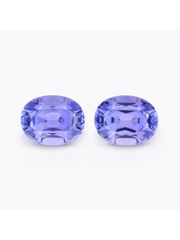 Coppia di 2 Tanzanite...