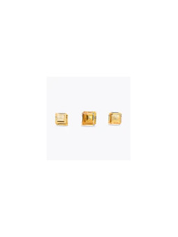 Lote de 3 Topacios imperial...