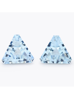 Coppia di 2 Acquamarina...