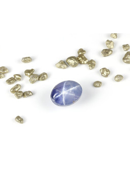 Saphir étoilé bleu 6.17...